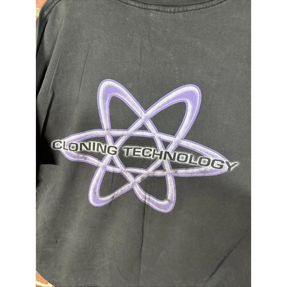 Vintage 90s Fear Factory Remanufactured Cloning Technology Music Band Shirt XL